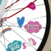Niños Legami 30 Decoraciones para Radios de Bicicleta Unicornio