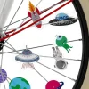 Niños Legami 30 Decoraciones para Radios de Bicicleta Space