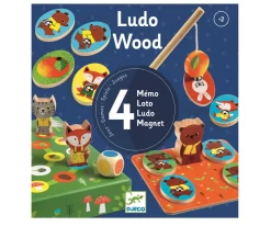 Niños Djeco 4 Juegos Ludo