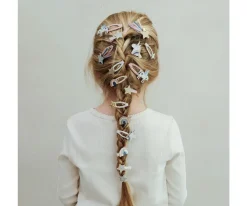 Mimi & Lula 5 Mini Clips Clic Clasc Celeste Unicorn^ Accesorios De Pelo