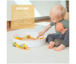 Niños Inspire My Play 4 Mini Palas de Silicona Pastel