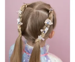 Mimi & Lula 8 Mini Pinzas de Pelo Celeste Unicorn^ Accesorios De Pelo