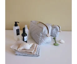 Cam Cam 2 Muselinas Rayas Clásicas Azul^ Muselinas Bebé