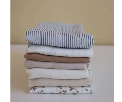 Cam Cam 2 Muselinas Rayas Clásicas Azul^ Muselinas Bebé