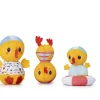 Niños Lilliputiens 3 Patitos de Baño Aprendiendo a Nadar