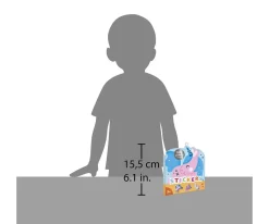 Niños Janod 100 Pegatinas de Unicornios