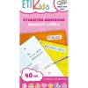 Etikids 40 Pegatinas para Objetos "Escribe tu Texto" Fantasía^ Etiquetas Personalizadas