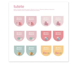 Tutete 12 Pegatinas Zapatos Bugs