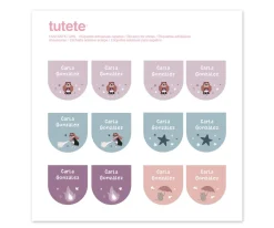 Tutete 12 Pegatinas Zapatos Fantastic Girl^ Colecciones Vuelta Al Cole