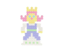 Niños Meli 800 Piezas Classic Minis Pastel