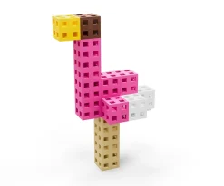 Niños Meli 50 Piezas de Construcción Classic CUBE Pink
