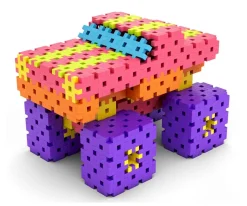 Meli 1200 Piezas de Construcción EDU^Niños Juguetes Niños 4 Años