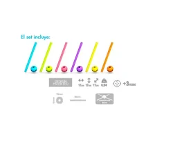 Niños Meli 600 Piezas Stik