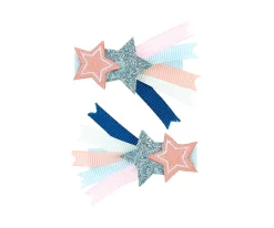 Souza 2 Pinzas para Pelo Britt Estrella Rosa^ Accesorios De Pelo