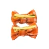 Grech & Co 2 Pinzas para Pelo con Lazo de Coleta Sunset Gingham^ Accesorios De Pelo