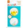 Munchkin 2 Pompas Float&Play Patito^Niños Juguetes De Baño
