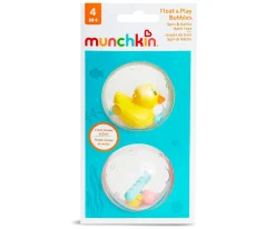 Munchkin 2 Pompas Float&Play Patito^Niños Juguetes De Baño