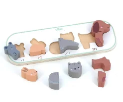 Niños Vilac 1,2,3 Puzzle Animales Aprendo a Contar