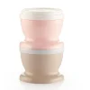 Thermobaby 2 Recipientes de Comida + Cuchara Rosa Empolvado^ Fiambreras Infantiles