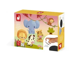 Niños Janod 5 Sellos Estampa Savannah