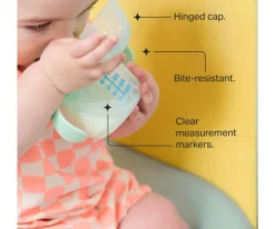 Niños Tommee tippee 2 Tazas Aprendizaje Transition Spout Verde Pastel/Naranja Pastel 150ml