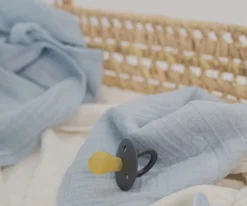 BIBS 2 Trapitos Muselinas Baby Blue^ Muselinas Bebé