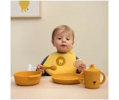 Trixie 2 Vasos de Silicona Mr. Lion^ Vajilla Infantil