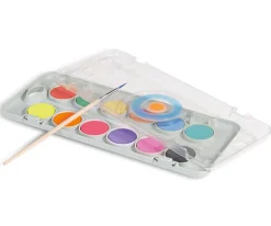 Niños Primo Acuarelas Metálicas y Flúor