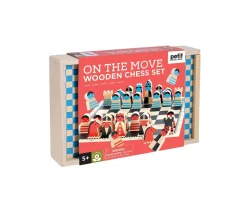 Niños Petit Collage Ajedrez de Madera