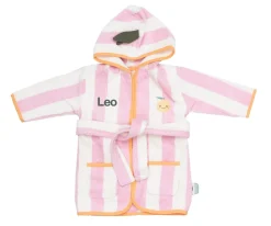 The Cotton Cloud Albornoz Mandy Mandarine 6-12Meses Personalizable^Niños Toallas