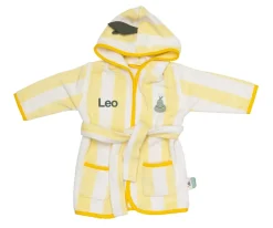 The Cotton Cloud Albornoz Pedro Pear 6-12 Meses Personalizable^Niños Toallas