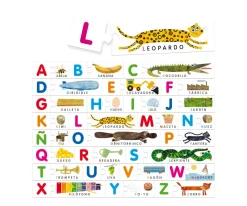 Niños HEADU Alfabeto Táctil Montessori