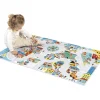 Niños Janod Alfombra con Circuito Ciudad Cross Roads
