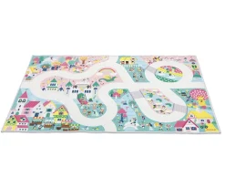 Niños Janod Alfombra con Circuito Reino Encantado Cross Roads