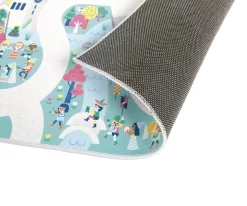 Niños Janod Alfombra con Circuito Reino Encantado Cross Roads