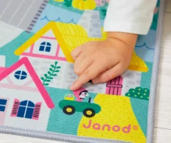 Niños Janod Alfombra con Circuito Reino Encantado Cross Roads