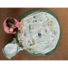 Play & Go Alfombra de Juegos + Cesta de Almacenaje Soo Roadmap^Niños Organizadores De Juguetes
