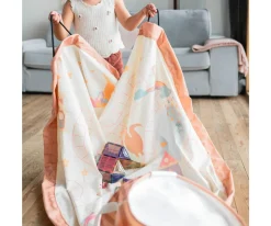 Play & Go Alfombra de Juegos + Cesta de Almacenaje Soo Fairyworld^Niños Organizadores De Juguetes