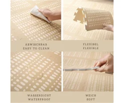 Hakuna Matte Alfombra de Juegos Puzle XL Beige