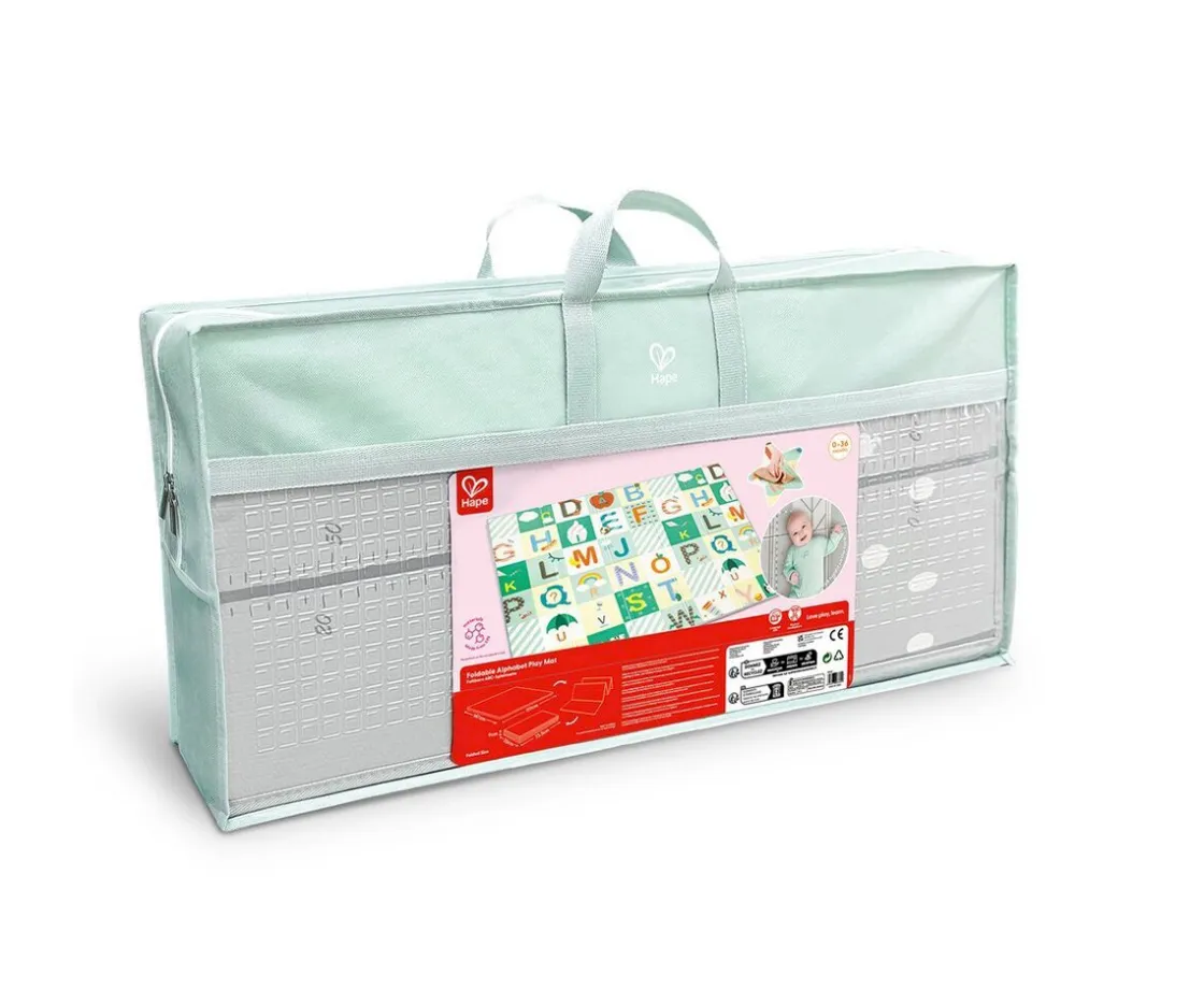 Hape Alfombra Plegable de Juegos Alfabeto^ Alfombras Infantiles