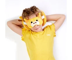 Niños puckator Almohada de Viaje con Antifaz Relaxeazzz Jirafa