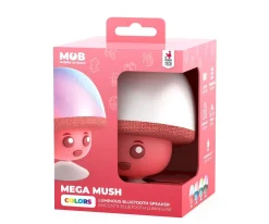 Niños MOB Altavoz Bluetooth Mega Mush Rouge