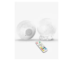 Niños MOB Altavoz con Iluminación Luna Multicolor