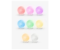 Niños MOB Altavoz con Iluminación Luna Multicolor