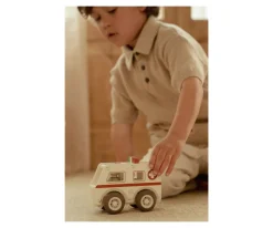 Niños Little Dutch Ambulancia de Madera FSC