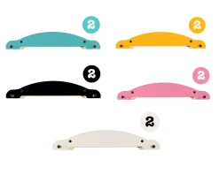 Niños Wishbone Andador Balancín Mini-Flip Rosa/Blanco/Rosa