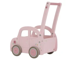 Niños Little Dutch Andador Coche Rosa FSC