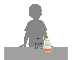 Niños Janod Apilable Nido Pure