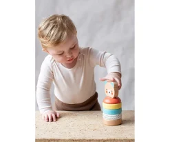 Niños Petit Collage Apilable Oso de Madera