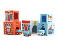 Niños Djeco Apilable TopaniCar